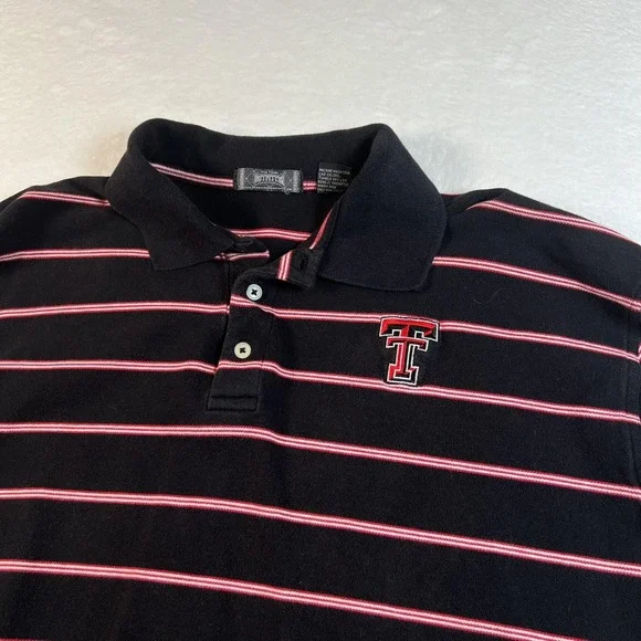 Texas Tech Red Raiders Shirt Mens 2XL Black NCAA Football Red Raider Outfitter - Picture 1 of 9
